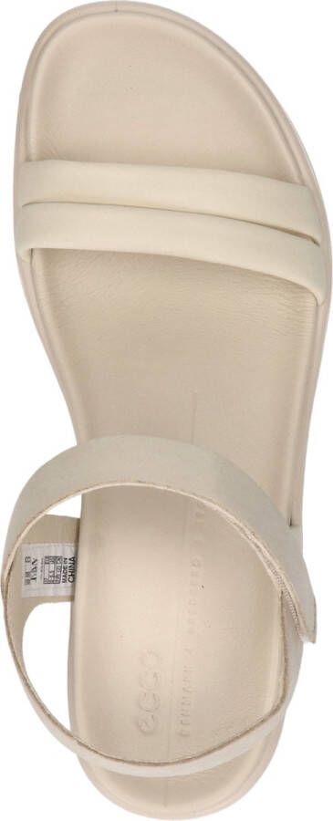 ECCO Flowt Wedge LX sandalen met sleehak beige