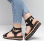 ECCO Flowt Wedge LX sandalen met sleehak beige Dames Leer - Thumbnail 5