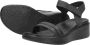 ECCO Flowt Wedge Sandalen zwart Nubuck Dames - Thumbnail 11