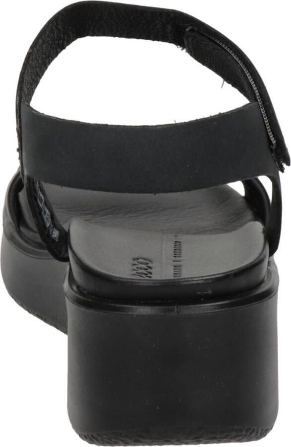 Ecco Sleehaksandaaltjes FLOWT WEDGE LX W sandaal zomerschoen klitschoen met wig-hak - Foto 13