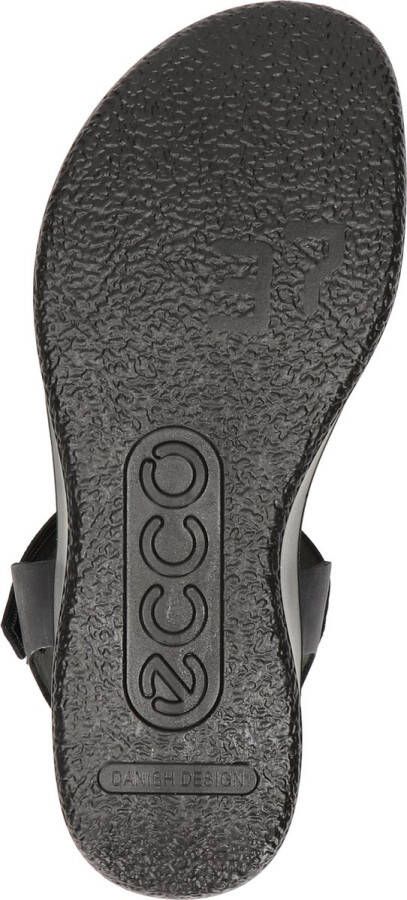 Ecco Sleehaksandaaltjes FLOWT WEDGE LX W sandaal zomerschoen klitschoen met wig-hak - Foto 6