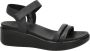 Ecco Sleehaksandaaltjes FLOWT WEDGE LX W sandaal zomerschoen klitschoen met wig-hak - Thumbnail 8