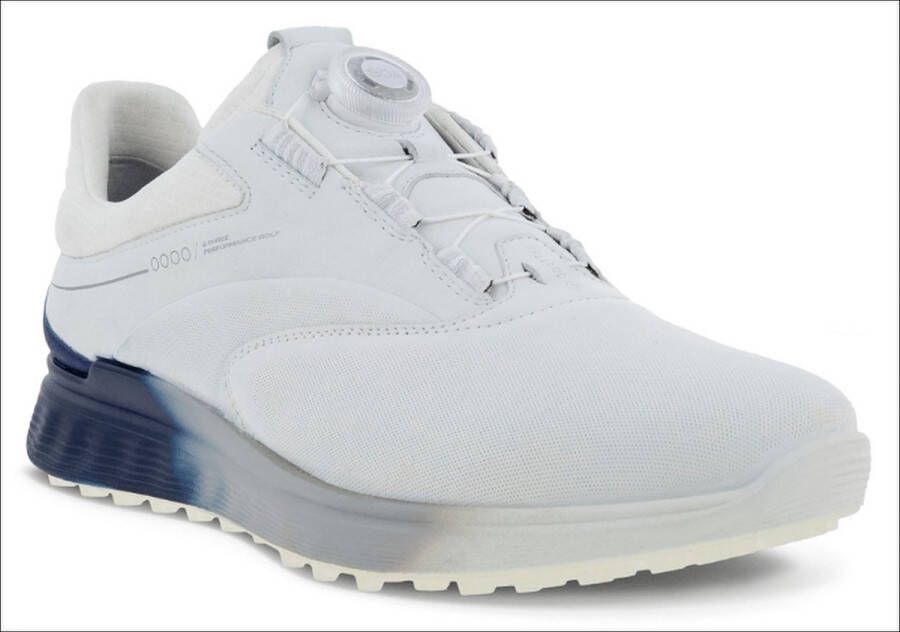 ECCO Golfschoenen Heren M Golf S-Three BOA White Blue