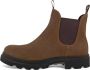 ECCO Women's Grainer Leather Cow Oil Nubuck Hoge schoenen bruin - Thumbnail 14