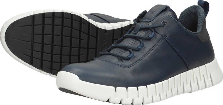 ECCO Gruuv M Sneakers blauw Leer