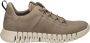 ECCO Gruuv M Sneakers taupe Nubuck Heren - Thumbnail 19