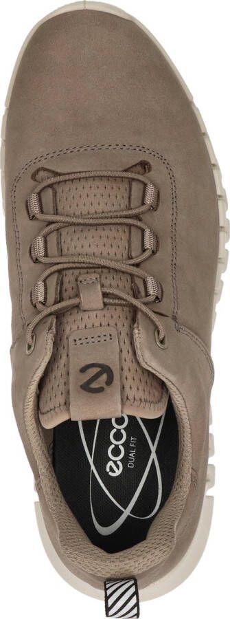 ECCO Gruuv M Sneakers taupe Nubuck Heren - Foto 5