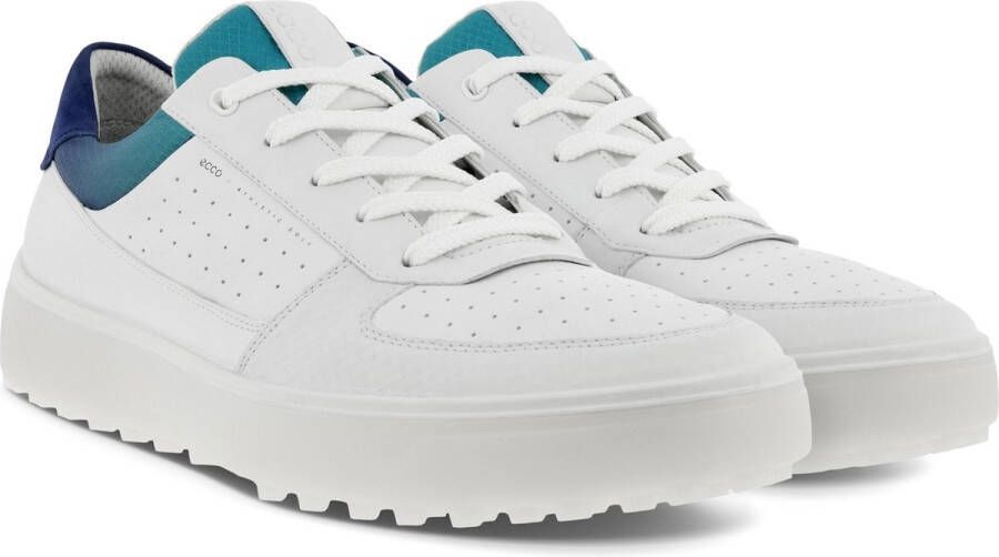 ECCO Heren Golf Tray White Blue Depths