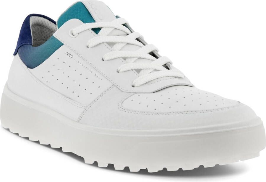 ECCO Heren Golf Tray White Blue Depths