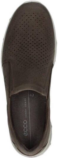 Ecco Instappers Irving slip-on sneaker lage schoen vrijetijdsslippers met stretchinzetten - Foto 15