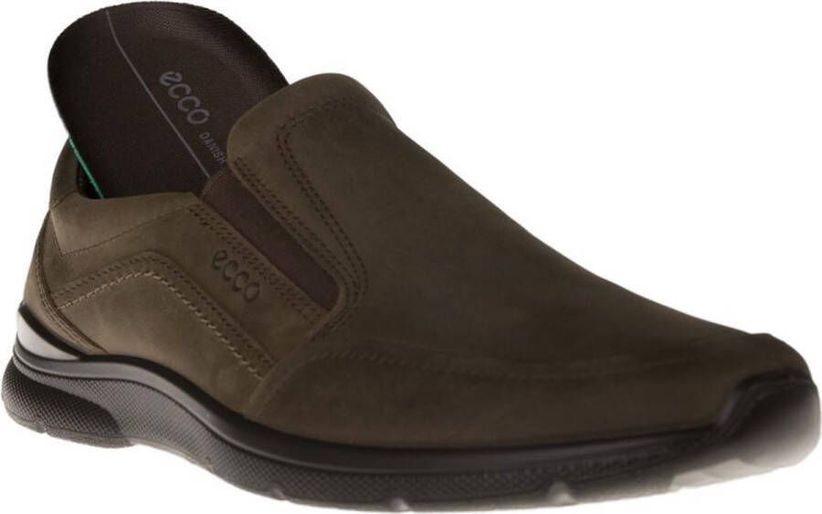 ECCO Irving Instappers bruin Nubuck