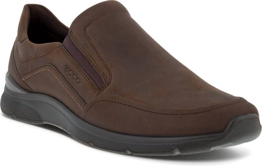 ECCO Irving Instappers bruin Nubuck