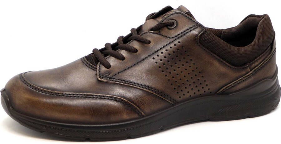 ECCO Irving leren heren veterschoenen Bruin Uitneembare zool