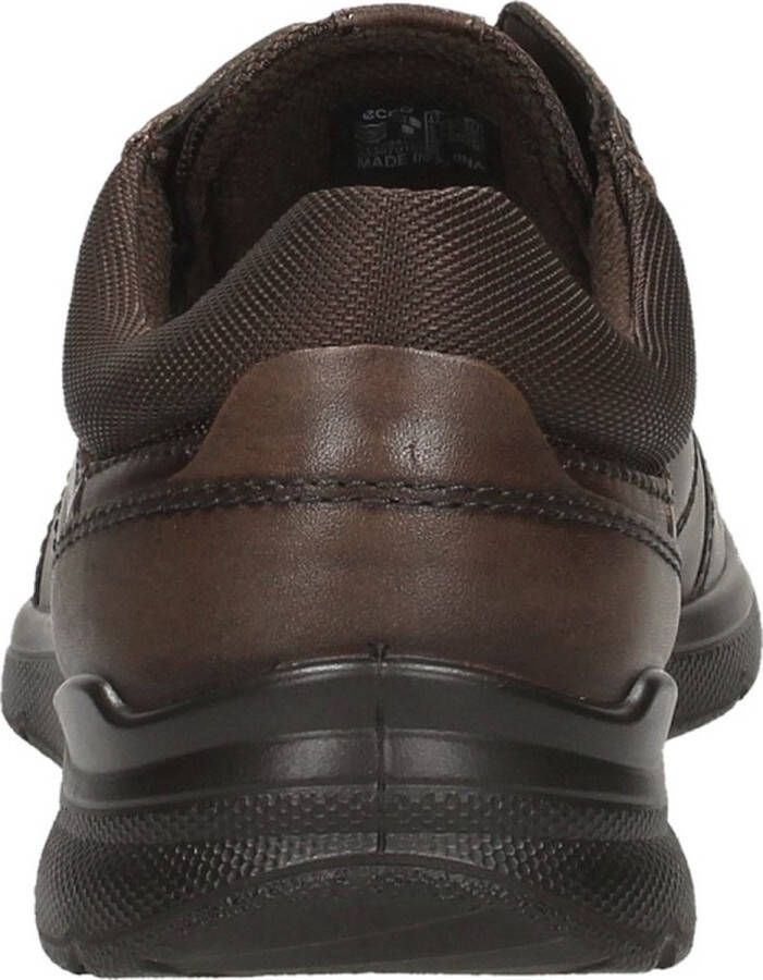 ECCO Irving Veterschoenen bruin Nubuck Heren