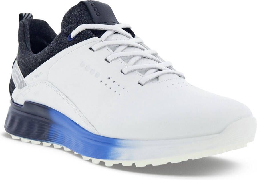 ECCO M Golf S-Three Golf Shoe White Blue