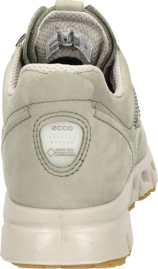 ECCO Multi-Vent W Sneakers groen Leer Dames