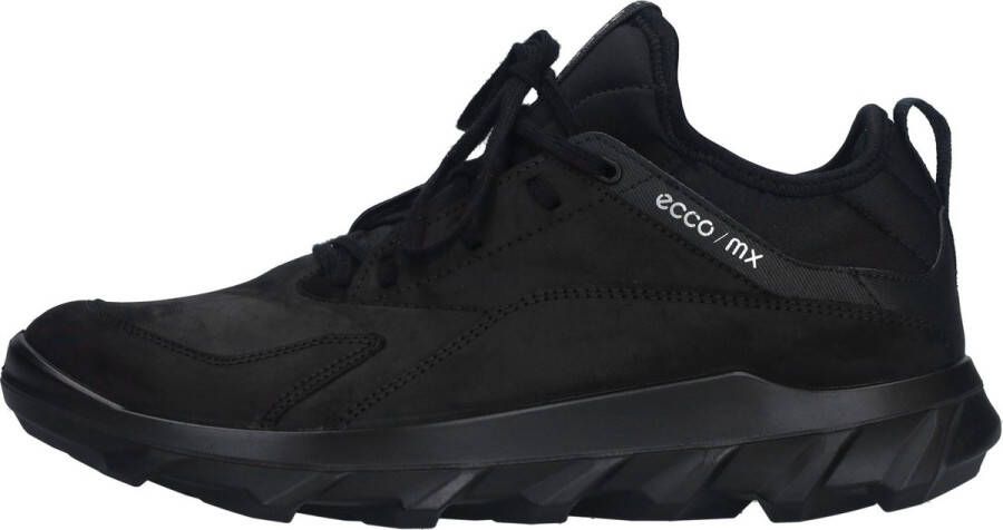 ECCO MX M Heren nubuck sneaker Zwart Size: 45 (UK 10.5-11) - Foto 4
