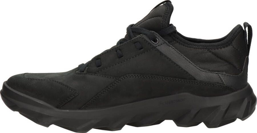 ECCO MX M Heren nubuck sneaker Zwart Size: 45 (UK 10.5-11) - Foto 6
