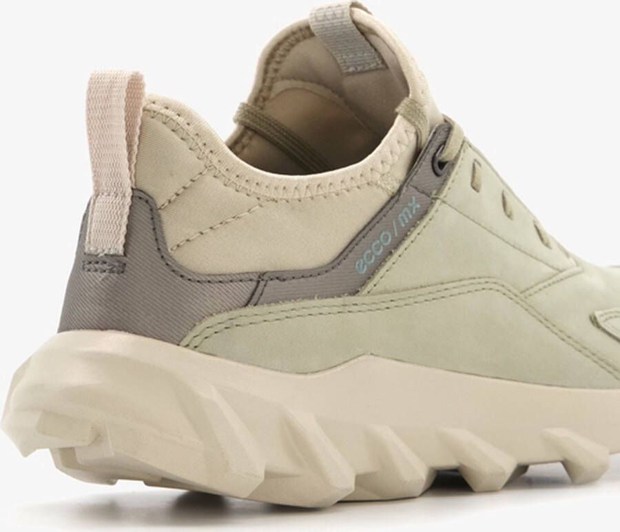 ECCO MX W Sneakers Groen Nubuck Dames