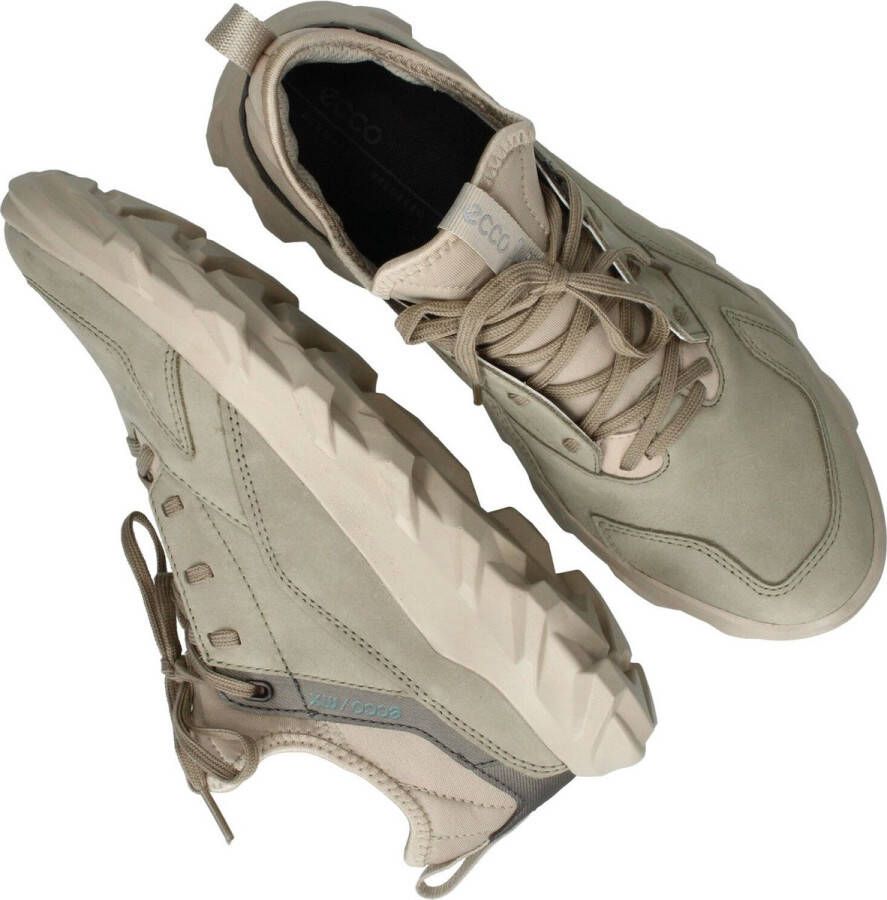 ECCO MX W Sneakers Groen Nubuck Dames