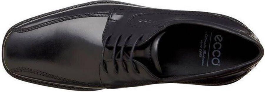 ECCO New Jersey leren heren veterschoenen Zwart - Foto 4