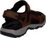 ECCO Offroad Yucatan Sandal Sandalen bruin zwart - Thumbnail 15