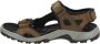 ECCO Offroad Yucatan Sandal Sandalen bruin zwart - Thumbnail 10