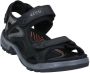 ECCO Offroad leren heren sandalen Zwart - Thumbnail 14