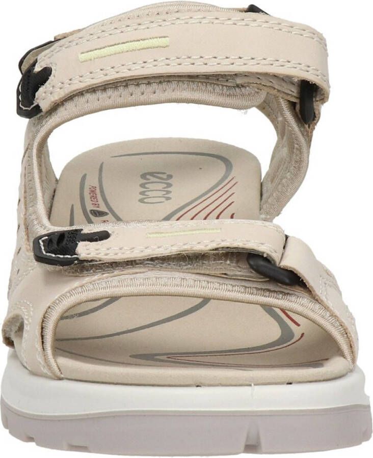 ECCO Offroad Sandalen Beige Leer Dames