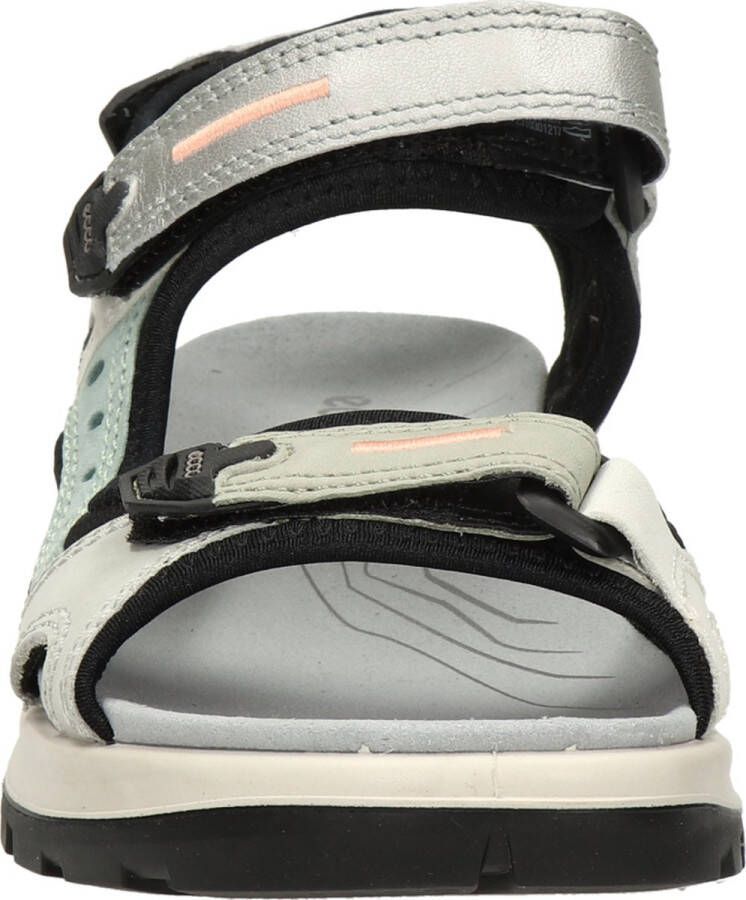 ECCO Offroad Sandalen blauw Leer Dames