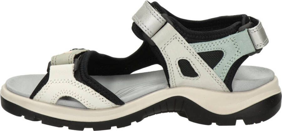 ECCO Offroad Sandalen blauw Leer Dames