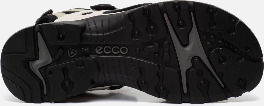 ECCO Offroad Sandalen blauw Leer Dames