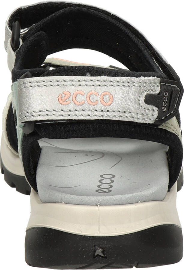 ECCO Offroad Sandalen blauw Leer Dames
