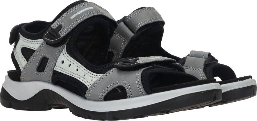 ECCO Offroad Sandalen Vrouwen grijs zwart