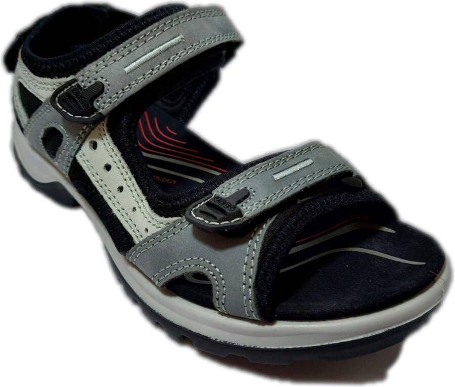 ECCO Offroad Sandalen Vrouwen grijs zwart