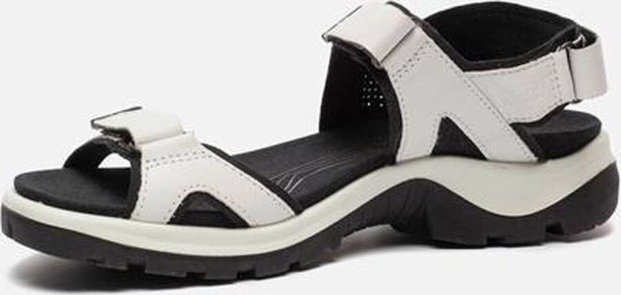 ECCO Offroad sandalen wit Leer Dames