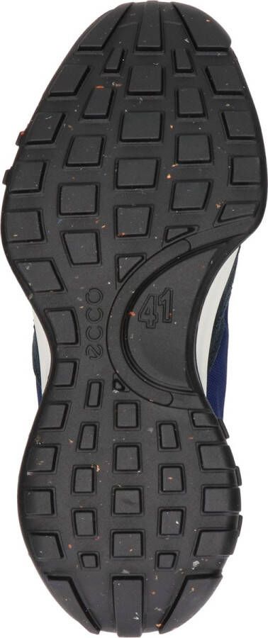 ECCO Retro heren sneaker Blauw wit