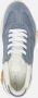 ECCO Sneakers Blauw Leer 101269 Dames Leer - Thumbnail 3