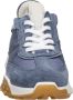 ECCO Sneakers Blauw Leer 101269 Dames Leer - Thumbnail 5