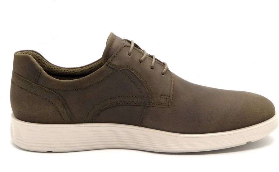 ECCO S Lite Hybrid Veterschoenen groen Nubuck Heren