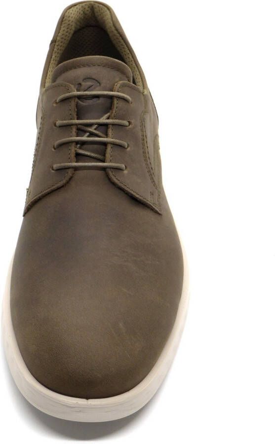 ECCO S Lite Hybrid Veterschoenen groen Nubuck Heren