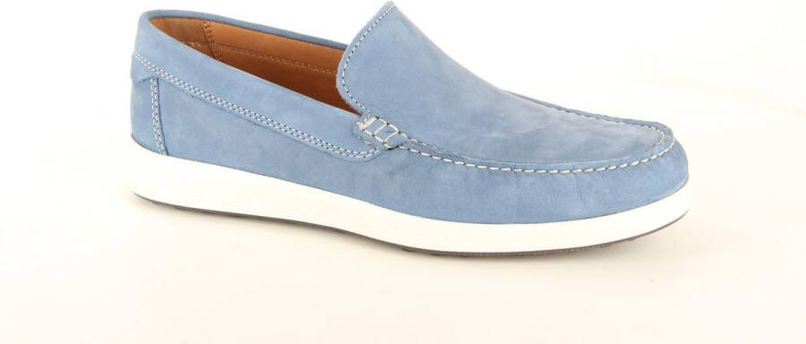 ECCO S Lite Moc M Instappers blauw Nubuck Heren