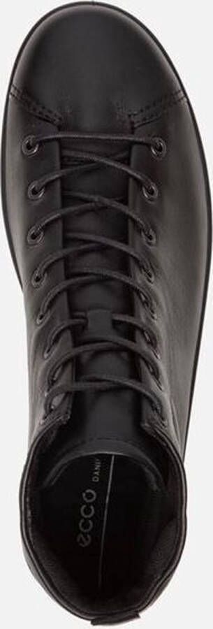 ECCO SOFT 2.0 dames Veterboot Zwart