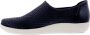 ECCO Soft 2.0 Instapper blauw Textiel Dames - Thumbnail 6