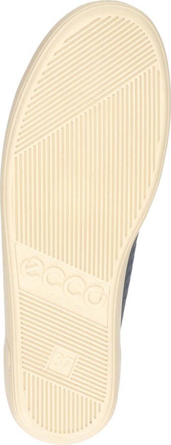 ECCO Soft 2.0 Instapper blauw Textiel Dames