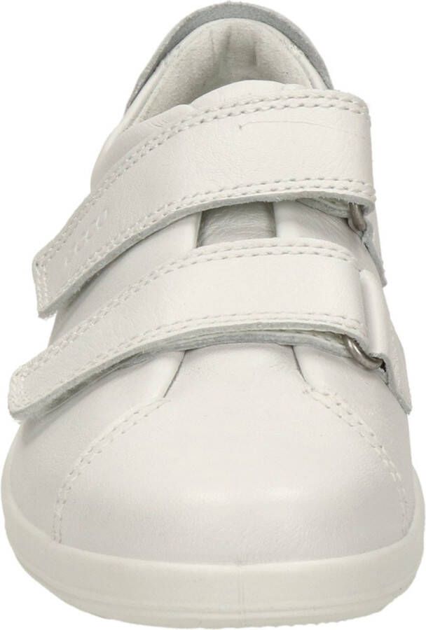 ECCO Soft 2.0 Sneakers Wit Leer Dames