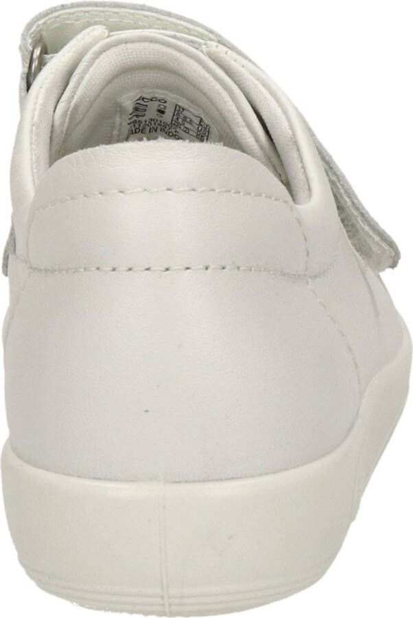 ECCO Soft 2.0 Sneakers Wit Leer Dames