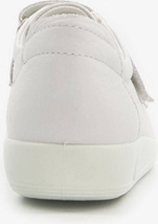 ECCO Soft 2.0 Sneakers Wit Leer Dames