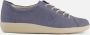 ECCO Soft 2.0 W Veterschoenen blauw Nubuck Dames - Thumbnail 5