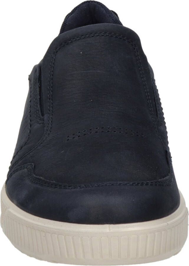 ECCO Soft 7 M Instappers blauw Nubuck Heren